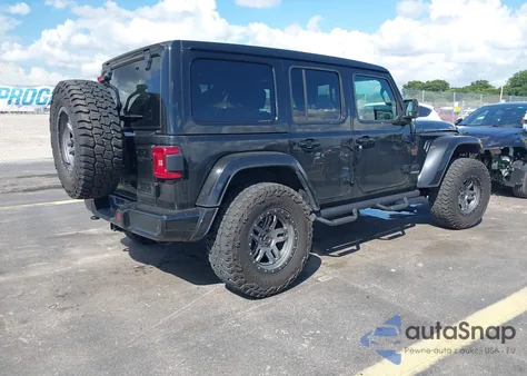 2021 Jeep Wrangler Unlimited High Altitude 4X4 z USA, uszkodzony, nr VIN 1C4HJXEMXMW815510